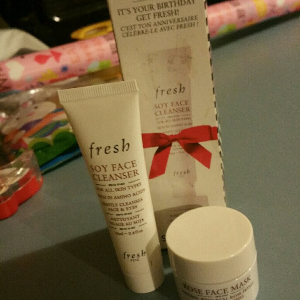 Sephora deluxe set Fresh cleanser + mask-NIB